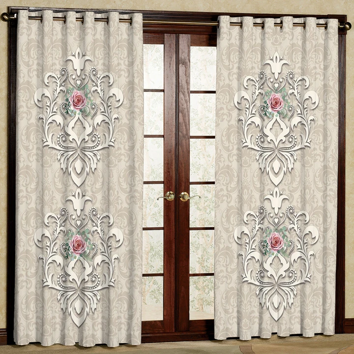 پرده پانچی کد 5176 سایز 280x140 سانتی متر