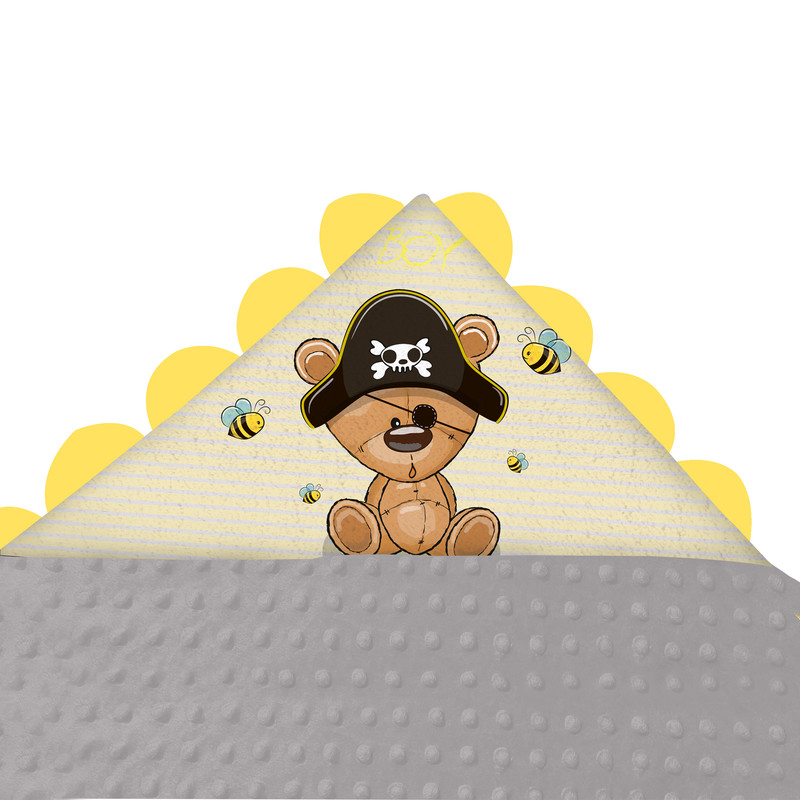 پتو دورپیچ نوزاد شمسه نگار مدل DTP39 سایز 65x65 سانتی متر