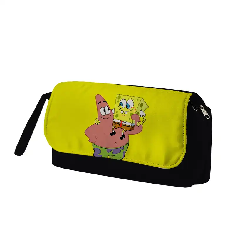 کوله پشتی طرح باب اسفنجی و پاتریک کد 7062 به همراه جامدادی