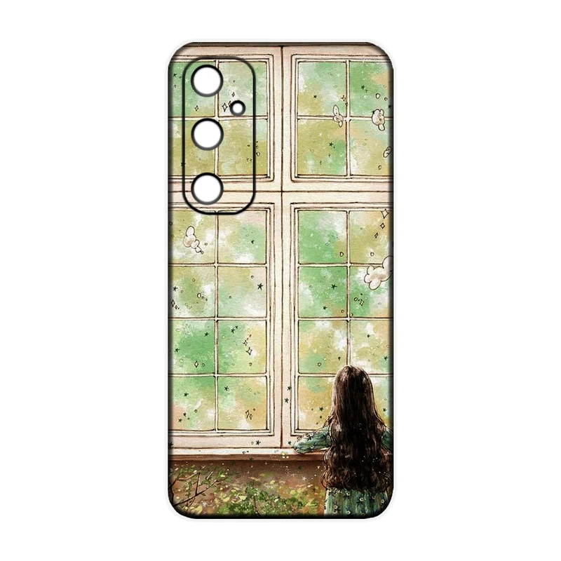 کاور مدل دخترانه کد 256 مناسب برای گوشی موبایل سامسونگ Galaxy A55