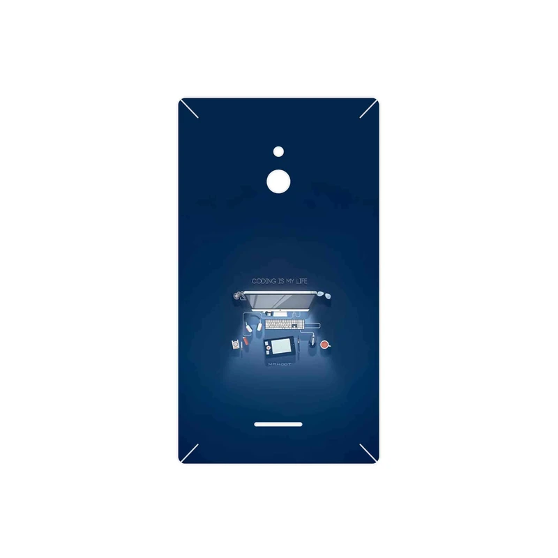 برچسب پوششی ماهوت مدل Programming 3 مناسب برای گوشی موبایل نوکیا XL