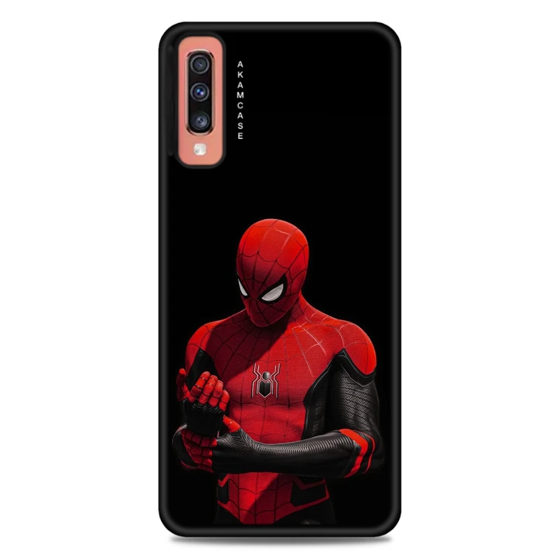 کاور آکام مدل AMC-WSGA70-SPIDER MAN2 مناسب برای گوشی موبایل سامسونگ Galaxy A70
