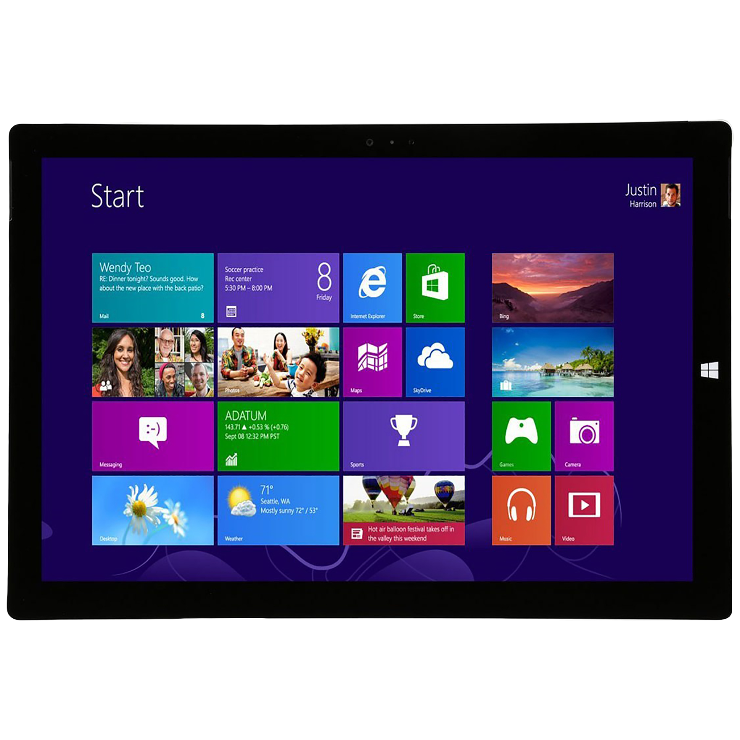 تبلت مایکروسافت مدل Surface Pro 3 - A ظرفیت 128 گیگابایت