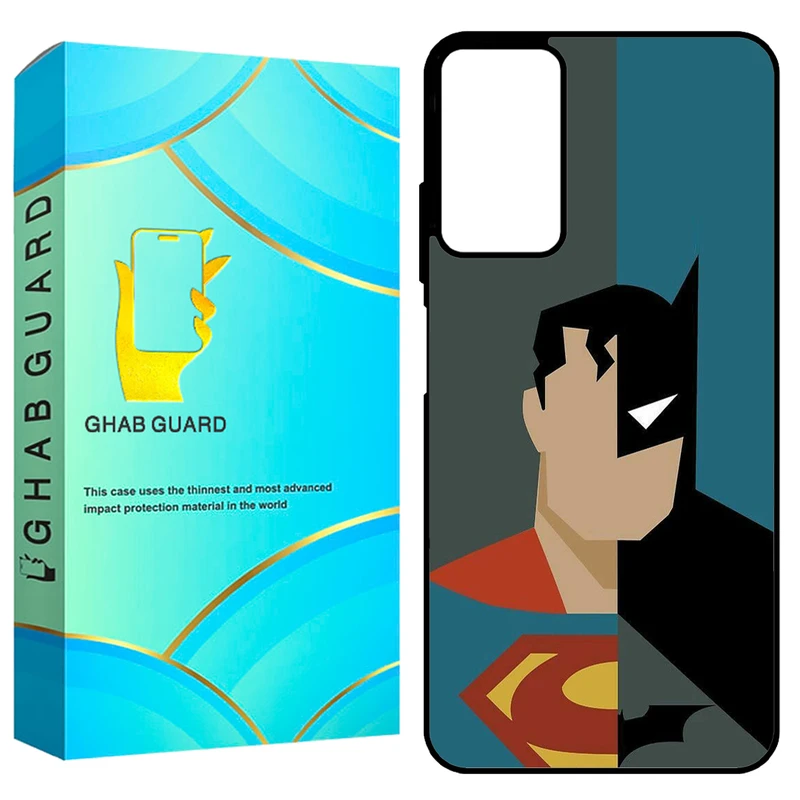 کاور قاب گارد طرح بتمن و سوپر من مدل GCHPN11P مناسب برای گوشی موبایل شیائومی  Redmi Note 11 Pro 4G / Redmi Note 11 Pro 5G / Redmi Note 12 Pro 4G