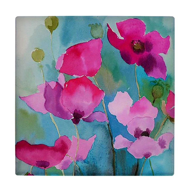 زیر لیوانی  طرح نقاشی گل کد    5862849_4360