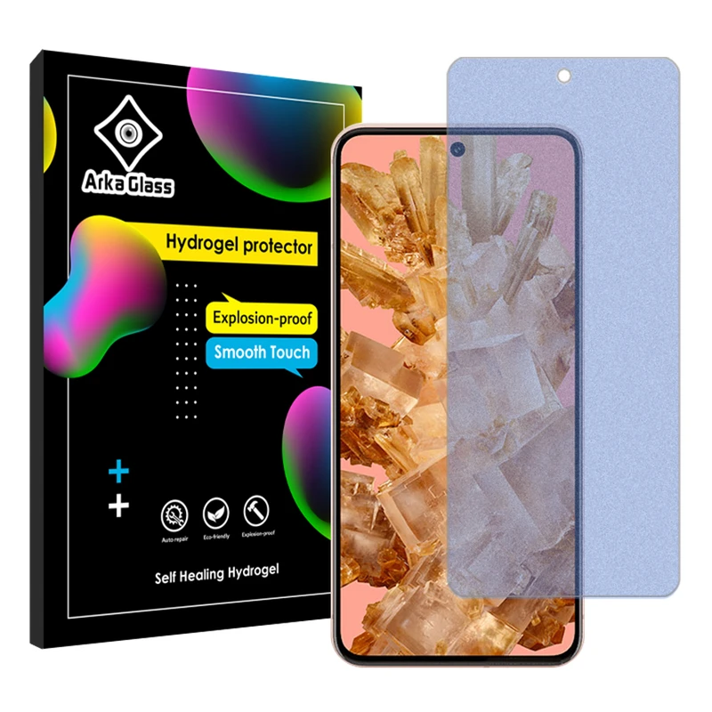 محافظ صفحه نمایش مات آنتی بلو آرکا گلس مدل Tough مناسب برای گوشی موبایل گوگل Pixel 8