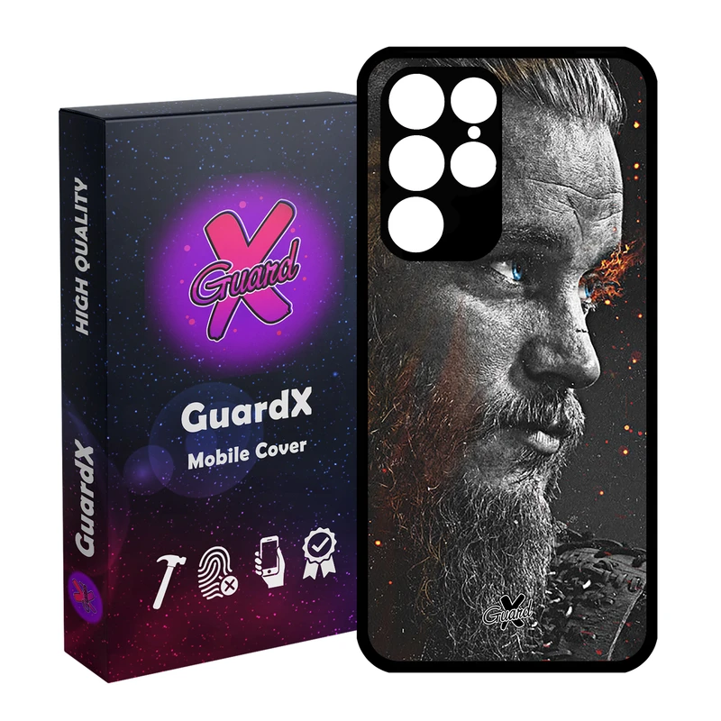 کاور گارد ایکس طرح Ragnar مدل Glass10204 مناسب برای گوشی موبایل سامسونگ Galaxy S22 Ultra