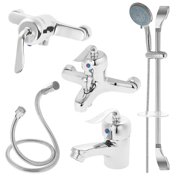 ست شیرآلات آکوا ریس مدل قاصدک خلیج پلاس 2025 مجموعه 5 عددی