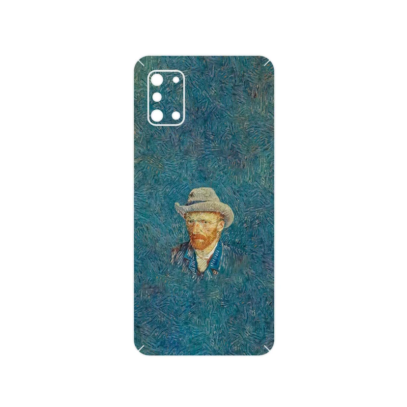 برچسب پوششی ماهوت مدل Self portrait with a gray felt hat مناسب برای گوشی موبایل سامسونگ Galaxy A31