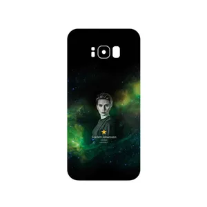 MAHOOT Scarlett Johansson Cover Sticker for Samsung Galaxy S8 Plus