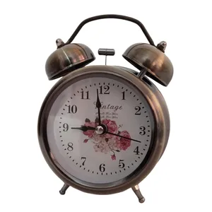 ساعت رومیزی مدل گل آنتیک
