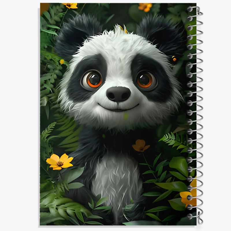 دفتر لیست خرید 50 برگ خندالو طرح پاندای بانمک کد F8160