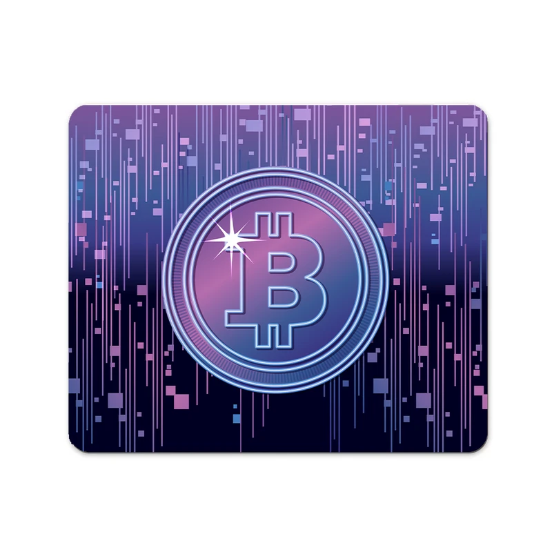 ماوس پد پاد آفرین مدل بیت کوین کریپتو فارکس تریدر ارزدیجیتال کد P420 سایز 19*24 سانتی متر