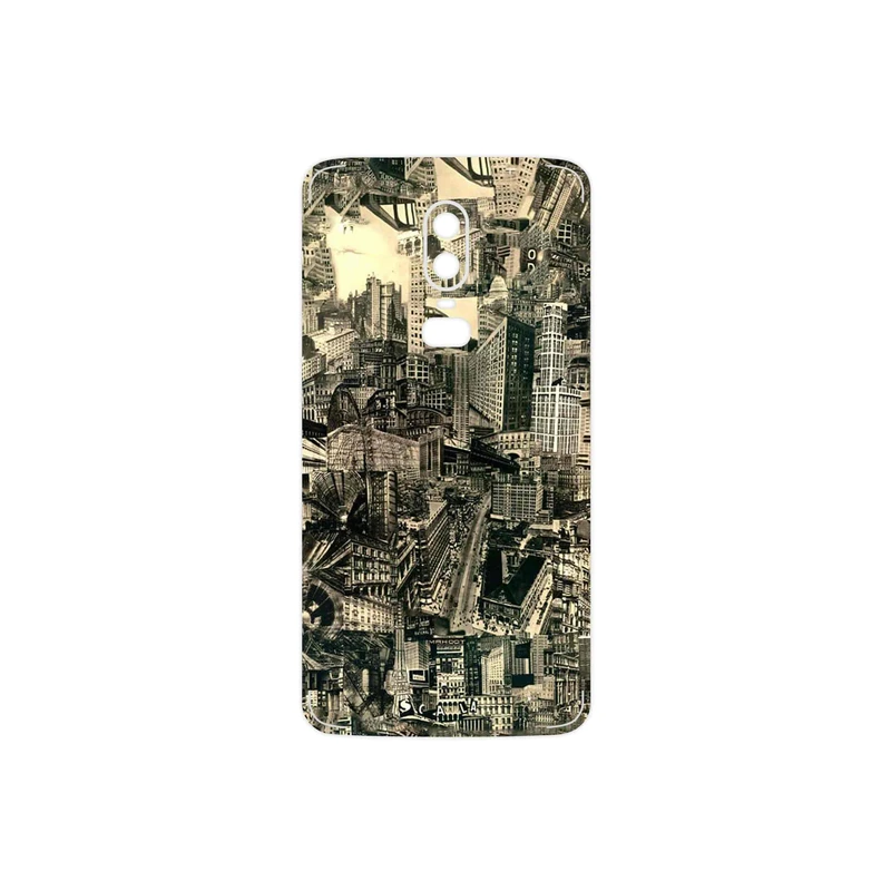 برچسب پوششی ماهوت مدل Collage of Skyscraper مناسب برای گوشی موبایل وان پلاس 6