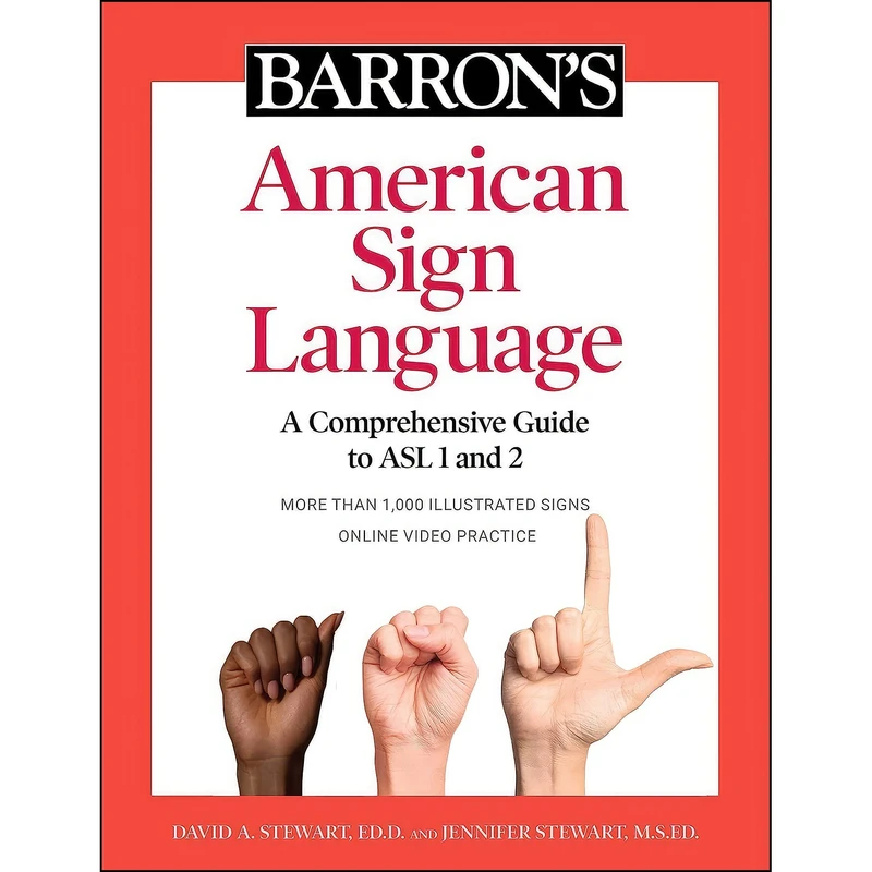 کتاب Barron's American Sign Language اثر جمعي از نويسندگان انتشارات Barrons Educational Services