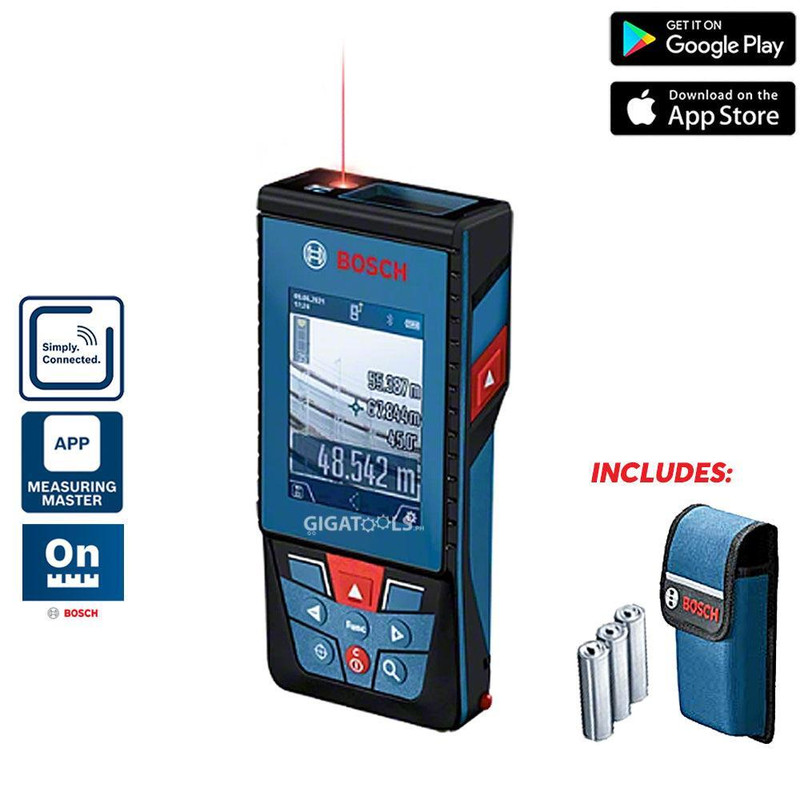 متر لیزری بوش مدل فوق هوشمند دوربین دار GLM 100 - 25 C Professional