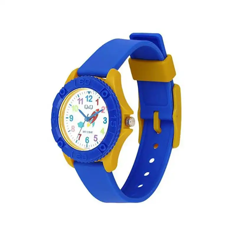 ساعت مچی عقربه ای بچگانه کیو اند کیو مدل vq96j022y