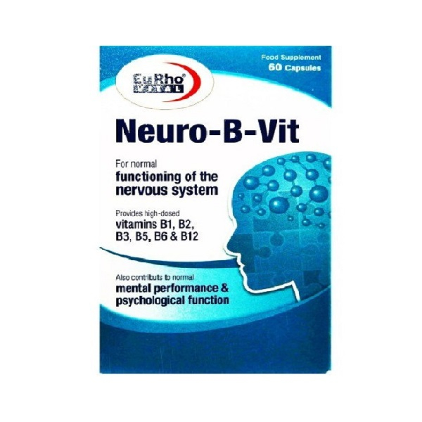 کپسول نورو بی ویت یوروویتال بسته 60 عددی