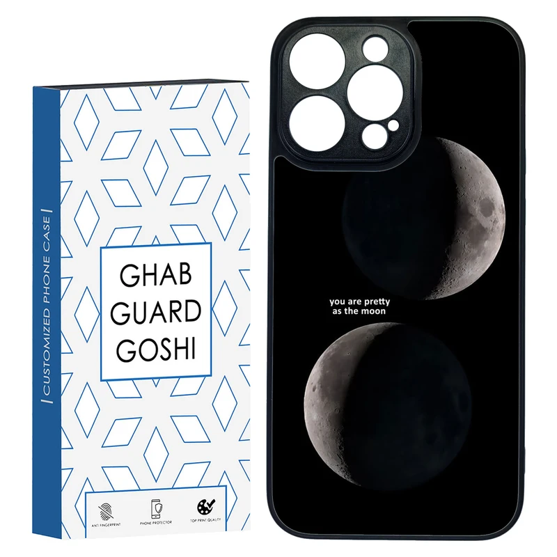 کاور قاب گارد گوشی طرح ماه کد TPU-078 مناسب برای گوشی موبایل اپل Iphone 14 PRO MAX