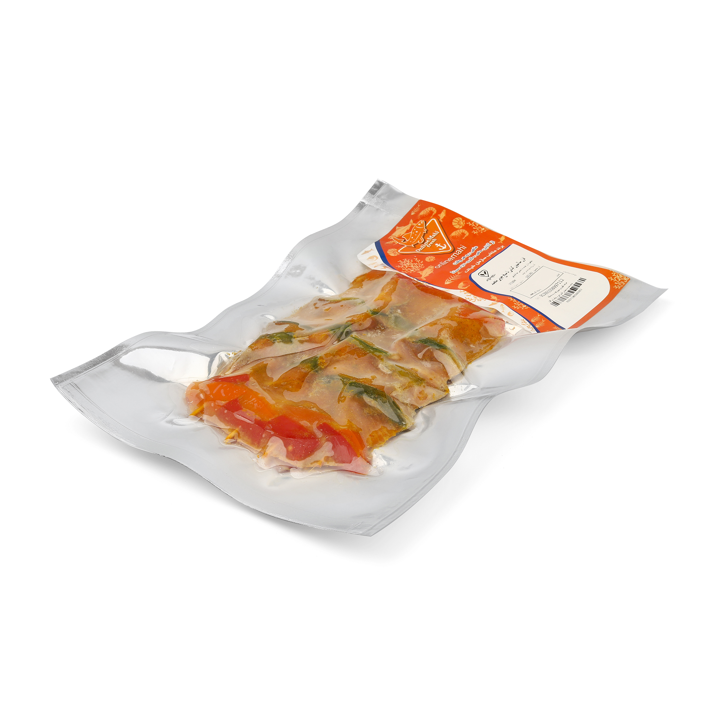 ماهی کباب با سیخ چوبی طعم دار آنلاین ماهی - 400 گرم