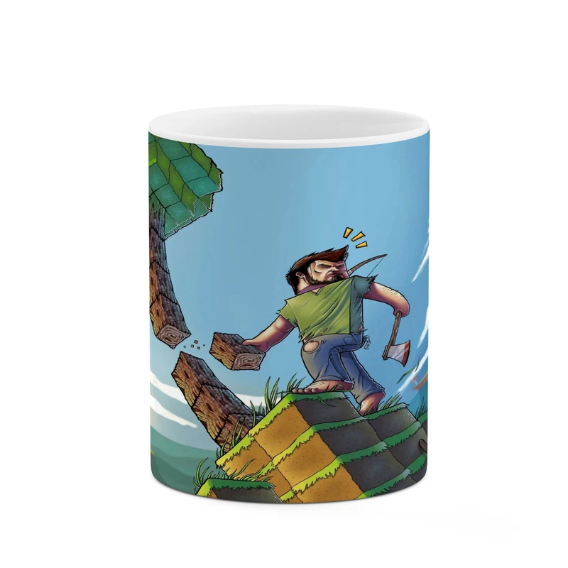 ماگ کاکتی طرح ماینکرافت minecraft مدل mgh41267