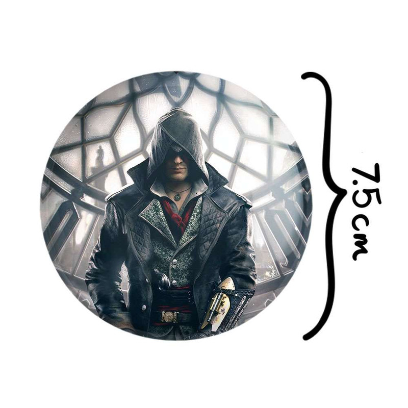 آینه جیبی خندالو طرح اساسینز کرید Assassin Creed کد 4979 آینه جیبی خندالو طرح اساسینز کرید Assassin Creed کد 4979