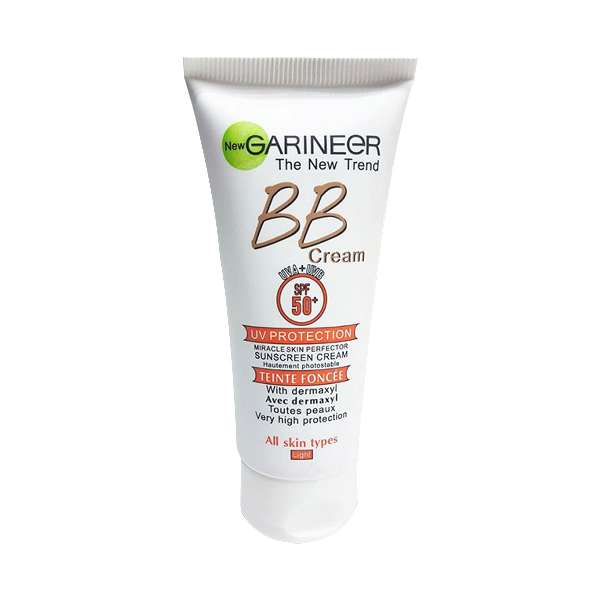 کرم ضد آفتاب رنگی BB گارنیه SPF50 مدل 01 مناسب انواع پوست حجم 100 میلی لیتر کرم ضد آفتاب رنگی BB گارنیه SPF50 مدل 01 مناسب انواع پوست حجم 100 میلی لیتر