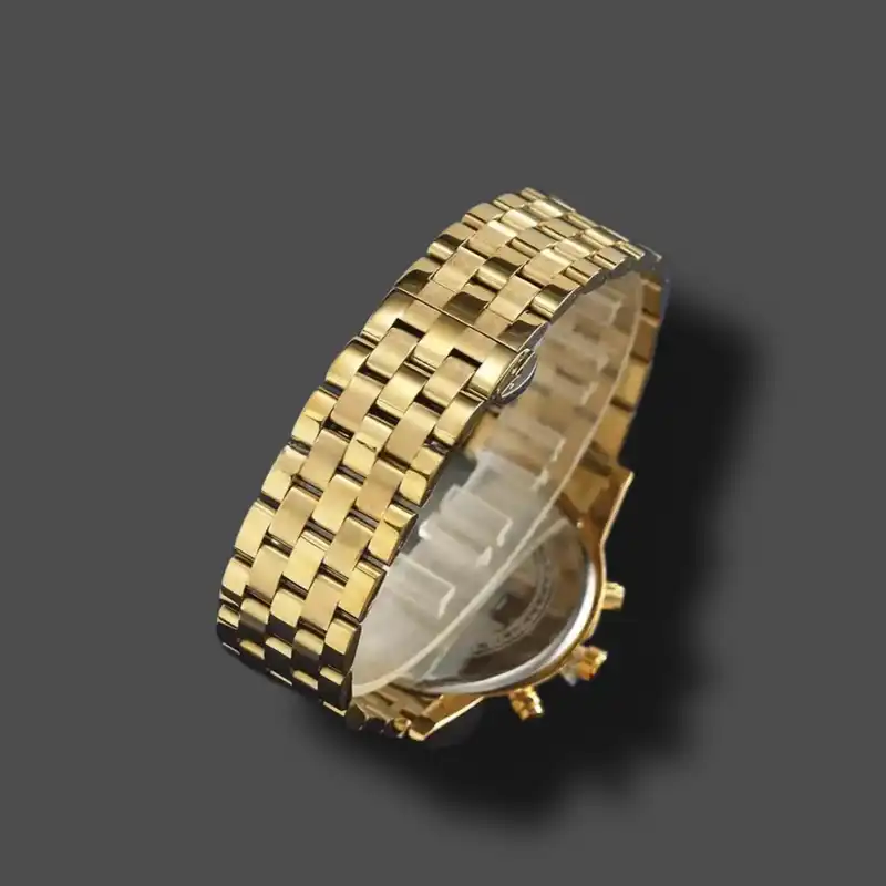 ساعت مچی عقربه ای زنانه الگانس مدل سه موتور فعال کرنوگراف