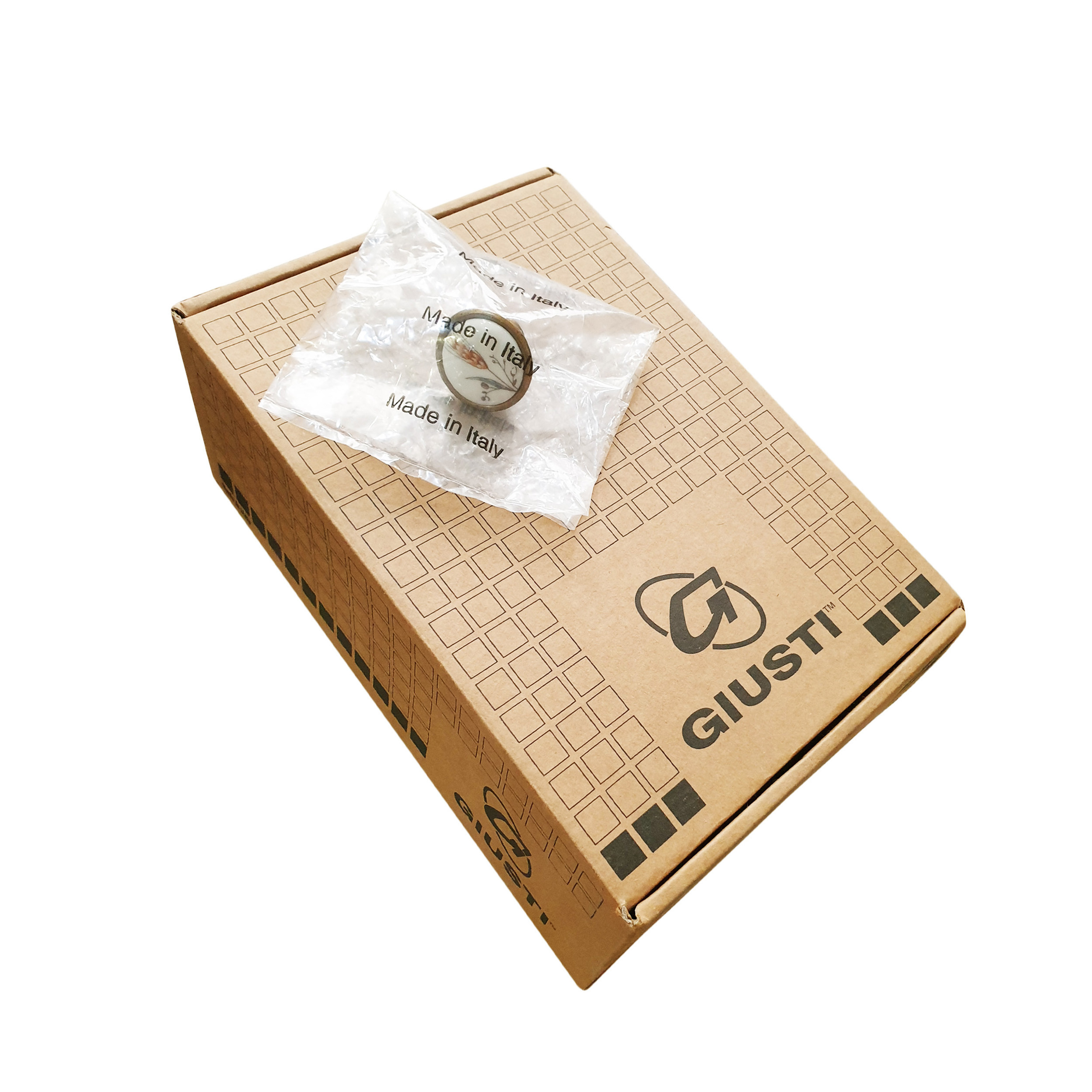 دستگیره کمدی جوستی کد P07-80 بسته 20 عددی