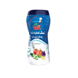نمک تصفیه شده یددار گلها - 500 گرم