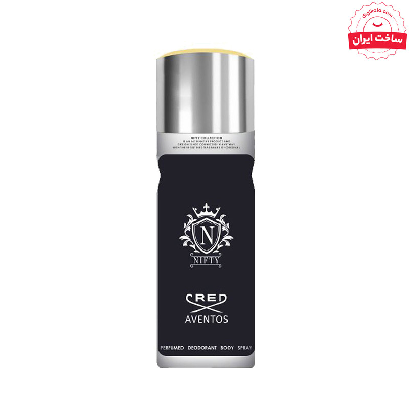 اسپری خوشبوکننده بدن مردانه نیفتی مدل کرید اونتوس کد ACV853