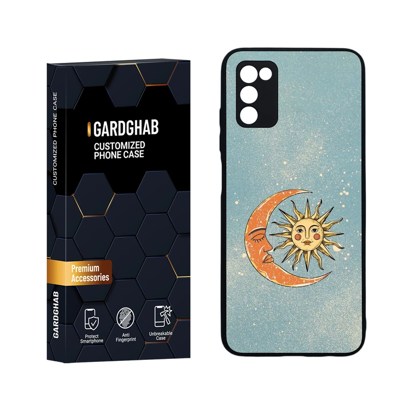 کاور گارد قاب مدل هنری مناسب برای گوشی موبایل سامسونگ Galaxy A03s