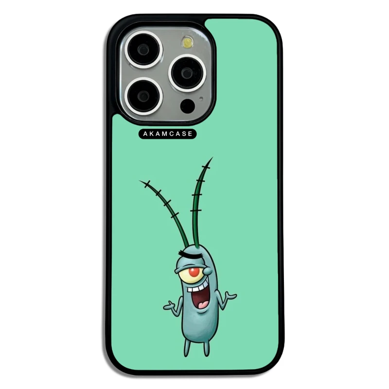 کاور آکام مدل AMC-WA15PRO-SPONGE BOB10 مناسب برای گوشی موبایل اپل iPhone 15 Pro