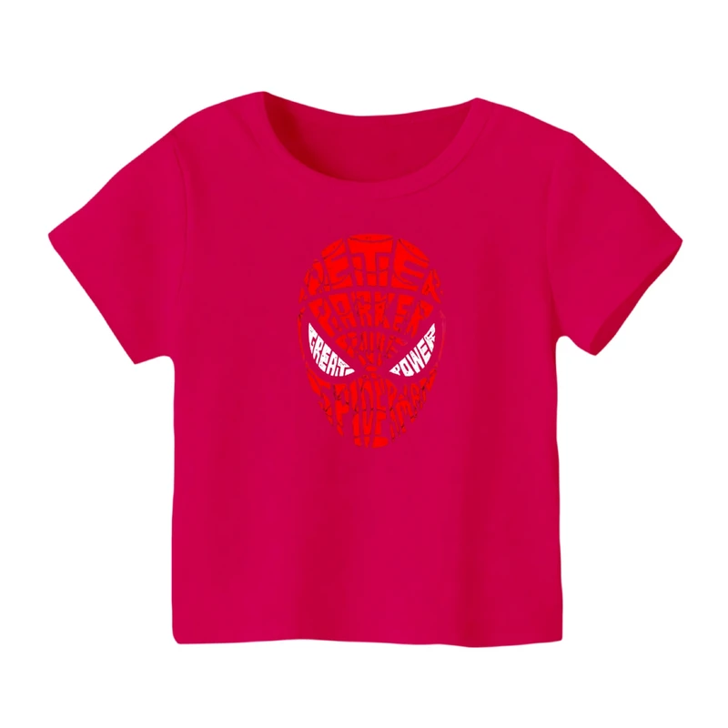 تی شرت آستین کوتاه بچگانه مدل مرد عنکبوتی کد ۶