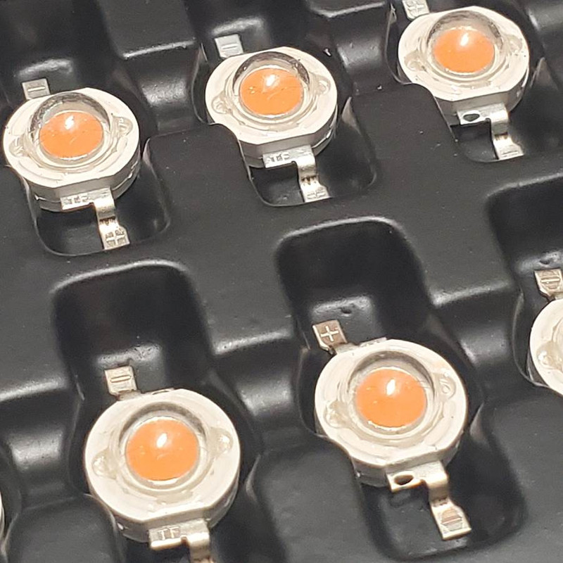 ال ای دی پاور رشد گیاه 3 وات تی وای اف مدل ML-L-3w-FS بسته 5 عددی