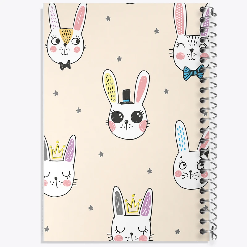 دفتر لیست خرید 50 برگ خندالو طرح خرگوش کد N813