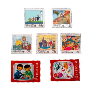 تمبر یادگاری مدل کارتونی کد h-73 مجموعه 7 عددی