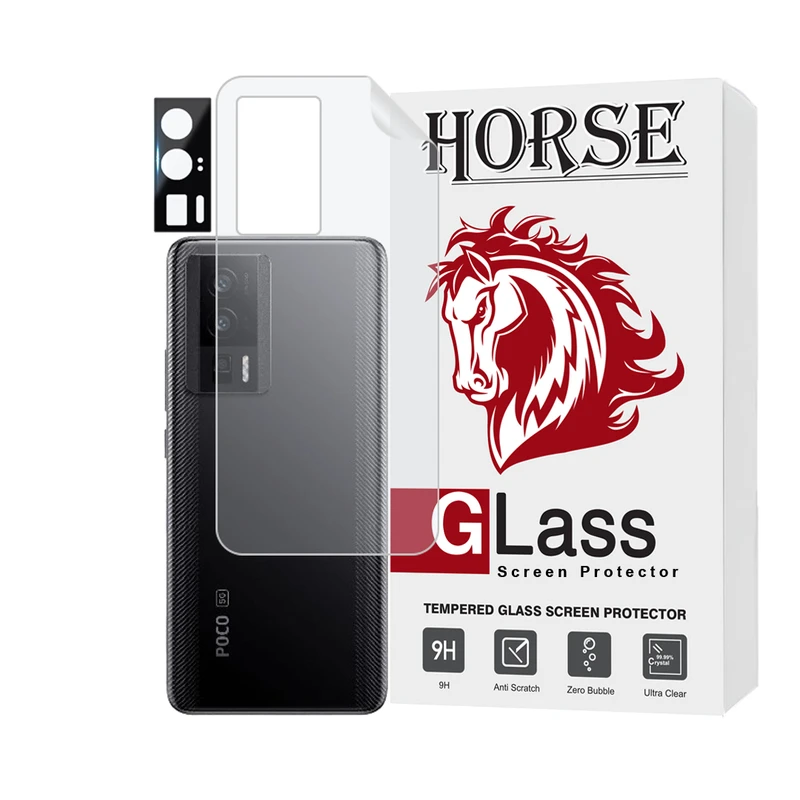 محافظ پشت گوشی هورس مدل MTBFULH مناسب برای گوشی موبایل شیائومی Poco F5 Pro به همراه محافظ لنز