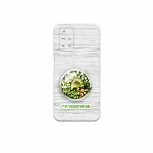 MAHOOT I'm-vegetarian Cover Sticker for Xiaomi Redmi 10