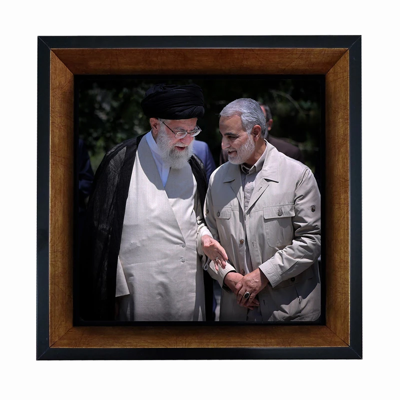 تابلو مبین ایده مدل رهبری و شهید حاج قاسم Tm20 کد 417