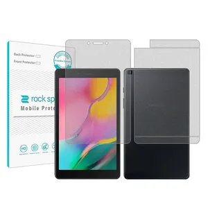 Rockspace model HyMTT screen protector suitable for Samsung Galaxy Tab A 8.0 S Pen 2019 tablet along with tablet back protector