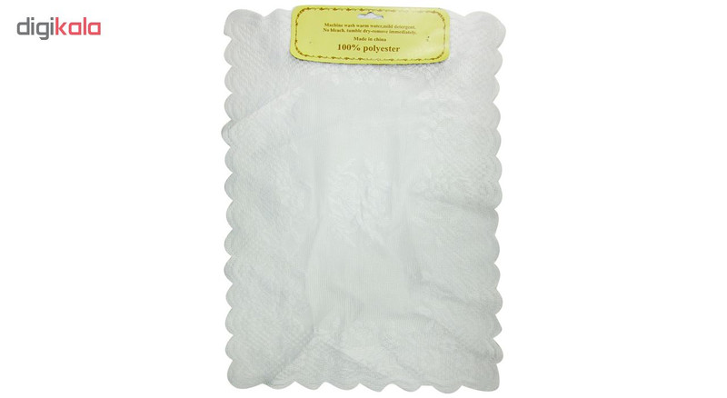 سفره مدل Flower lace سایز 45 * 33 بسته 2 عددی سفره مدل Flower lace سایز 45 * 33 بسته 2 عددی