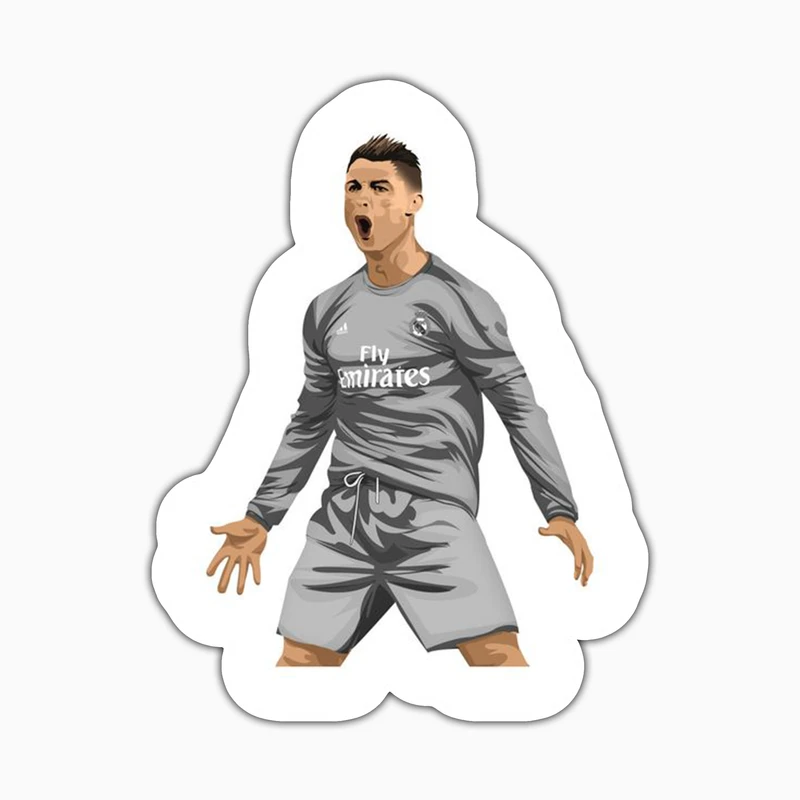 استیکر لپ تاپ و موبایل بووم طرح رونالدو کد TR51