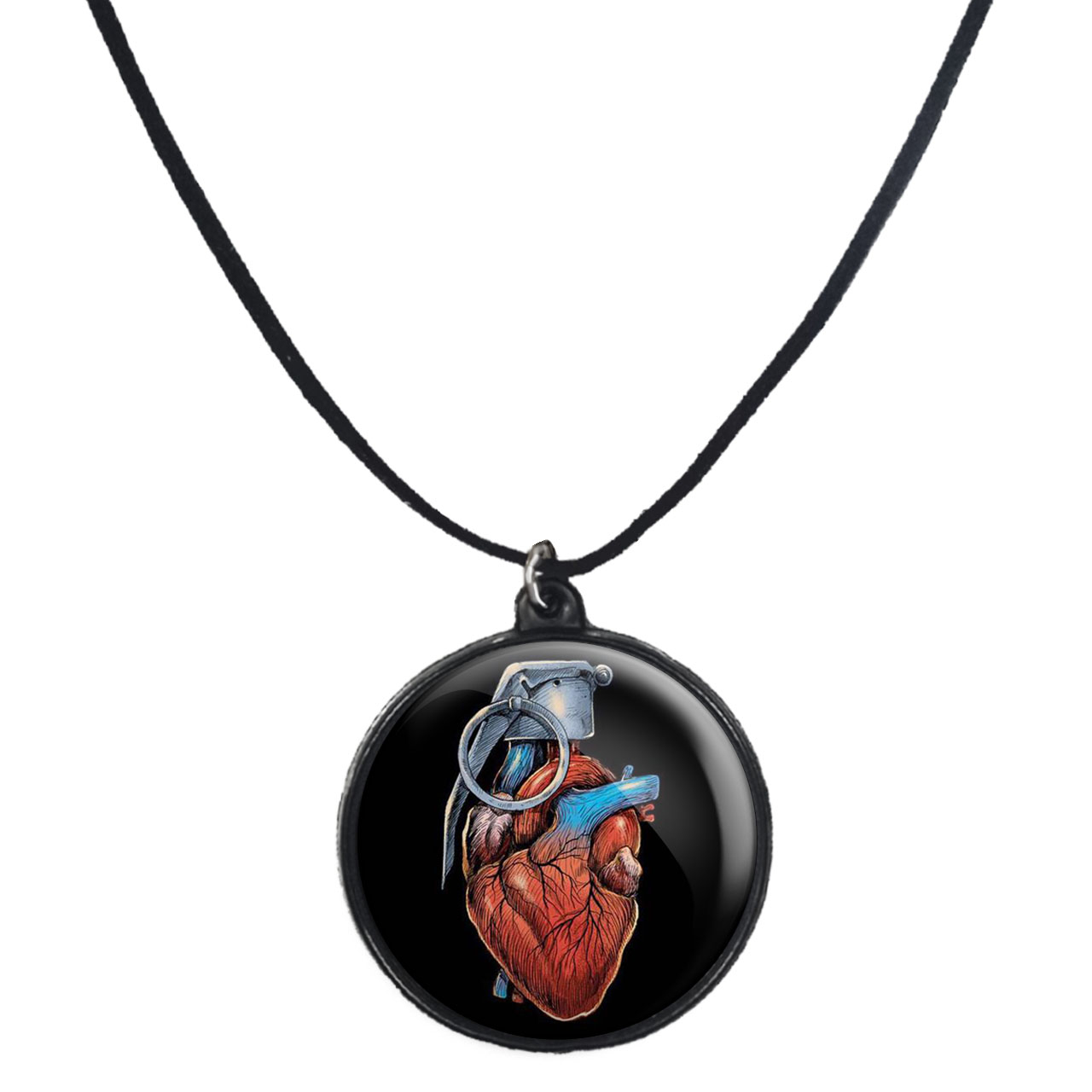 گردنبند پرمانه طرح عاشقانه کد pmb.4376 مدل دو طرفه