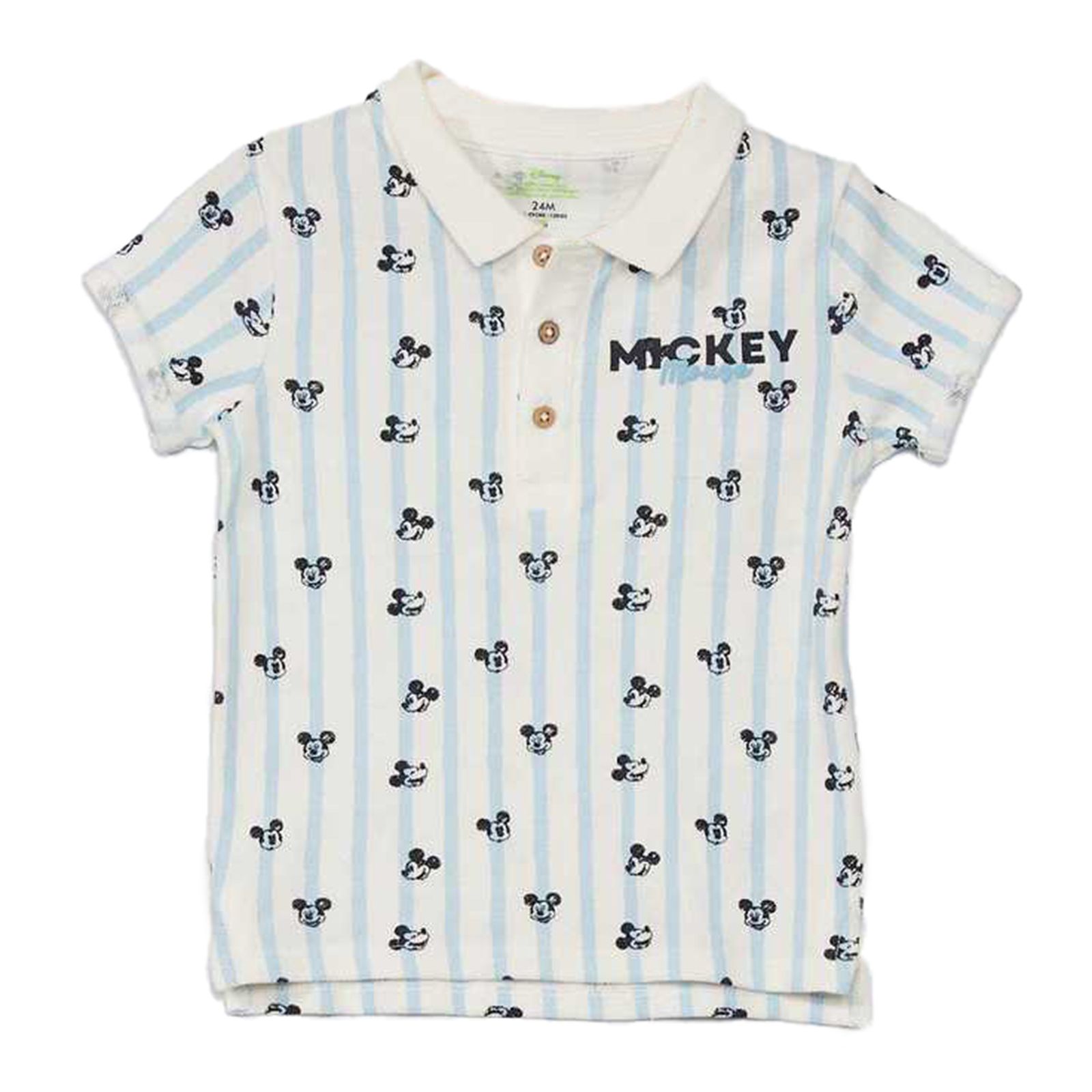 پولوشرت آستین کوتاه نوزادی دیزنی مدل XZ397 -  - 1
