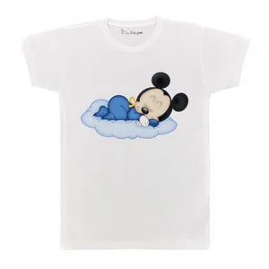 تی شرت بچگانه پرمانه طرح میکی موس کد pmt.7255