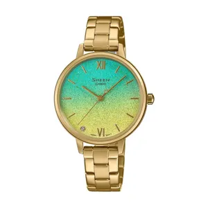 ساعت مچی عقربه ای زنانه کاسیو مدل SHE-4548G-2AUDF