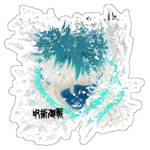 استیکر لپ تاپ مدل Sorcery Fight - Yuuji Itadori Collage