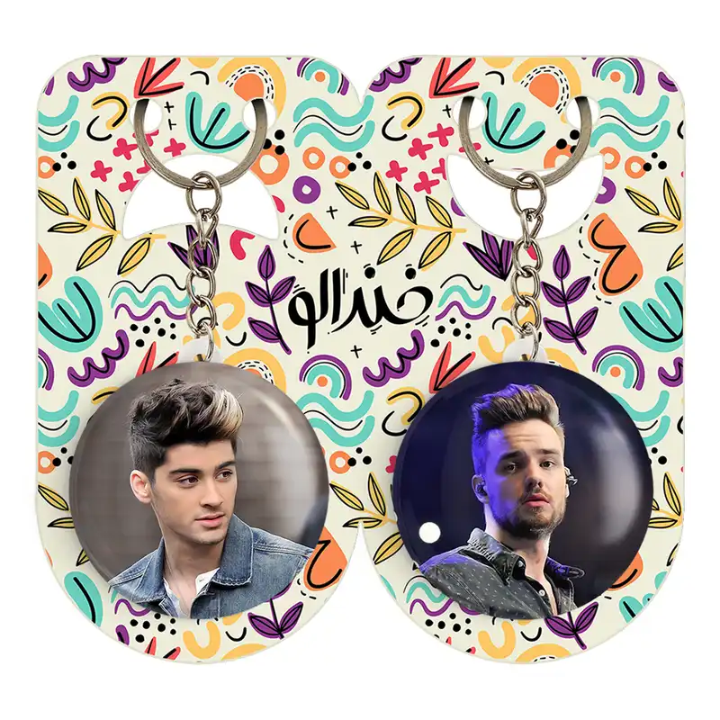 جاکلیدی خندالو مدل زین مالیک گروه موسیقی وان دایرکشن کد 1896018956 مجموعه 2 عددی