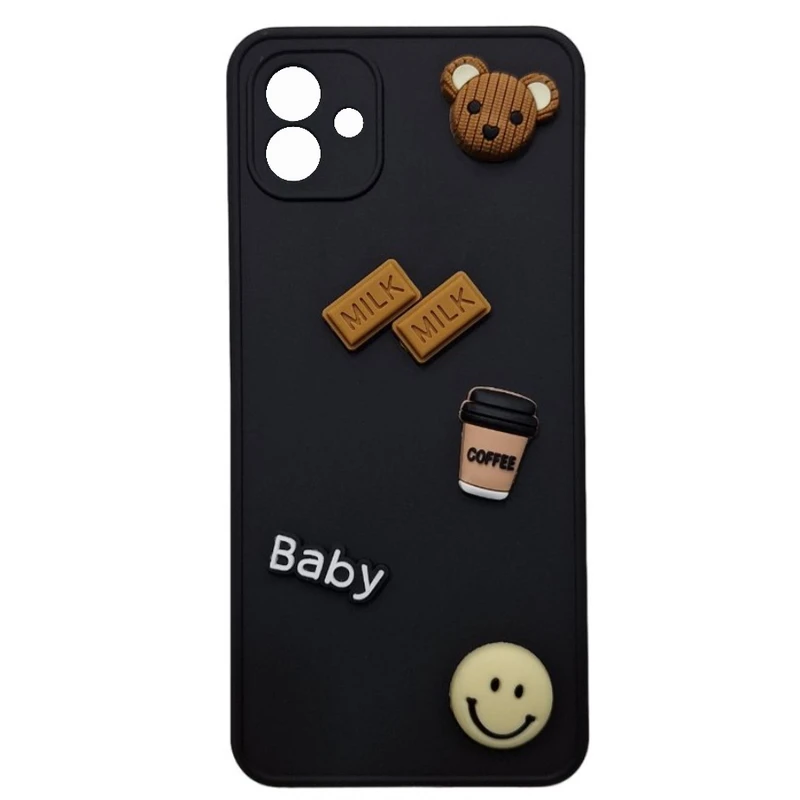 کاور طرح میلک عروسکی مدل A06 مناسب برای گوشی موبایل سامسونگ Galaxy A06